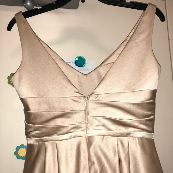 Champagne Prom/Formal/Bridesmaid/ Evening Gown - Picture 2 of 6